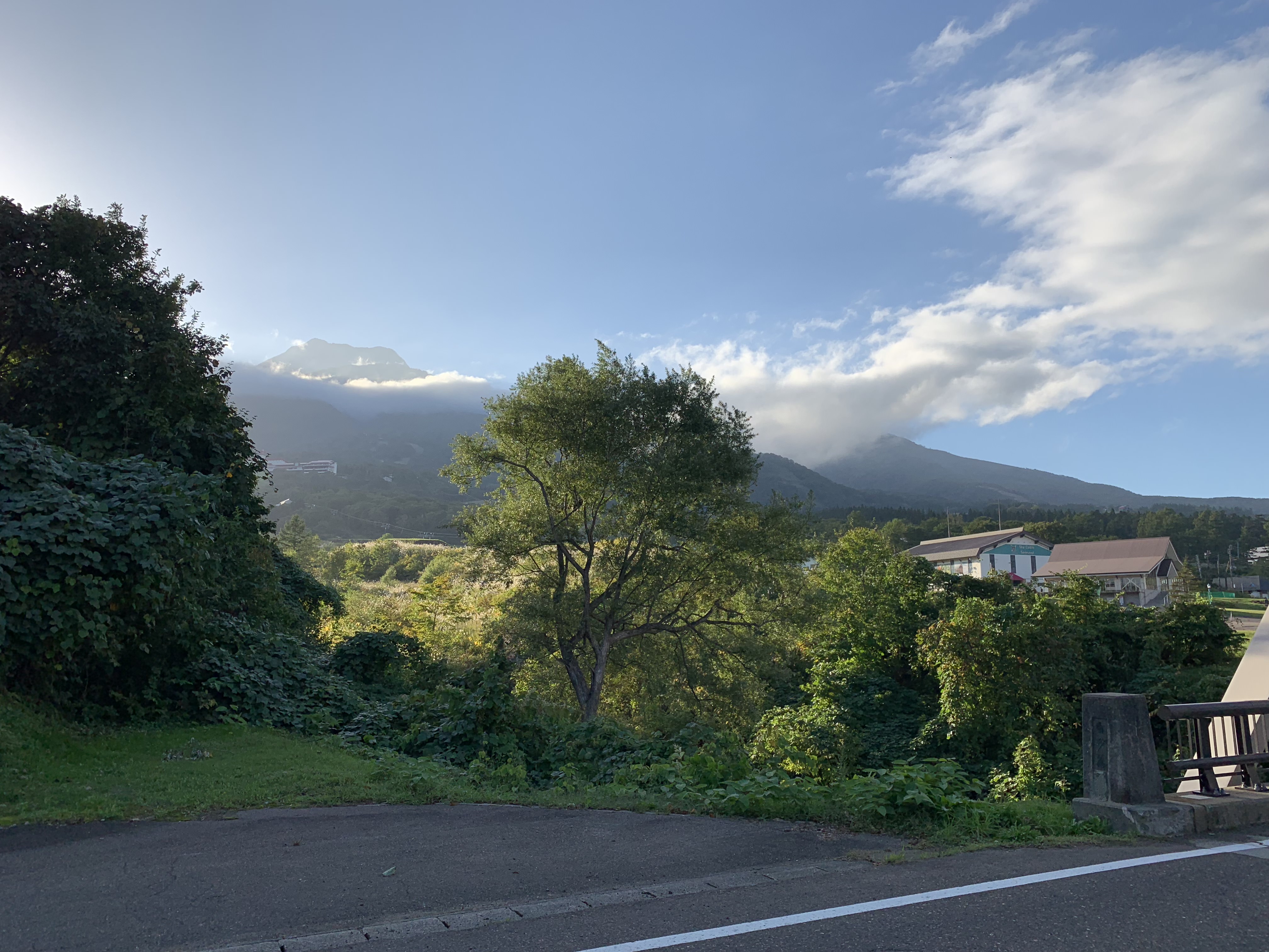 妙高高原看妙高山